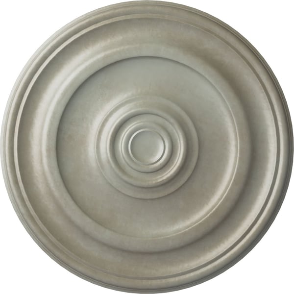 Ekena Millwork Kepler Traditional Ceiling Medallion (For Canopies up to 5 1/4"), 23 5/8"OD x 1 3/4"P, Flash Gold CM24KPFLS - main